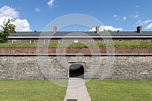 Fort Jay on Governors Island - New York City