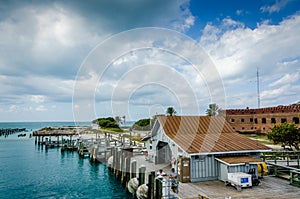 Fort Jefferson Boat Pier - Dry Tortugas, Florida