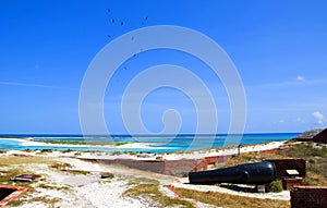 Fort Jefferson coastline