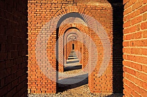 Fort Jefferson Interior, Dry Tortugas National Park, Florida Keys