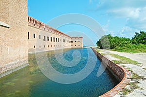 Fort jefferson moat
