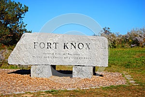 Fort Knox State Historic Site, Maine, USA
