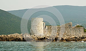 Fort in the Kotorsky gulf