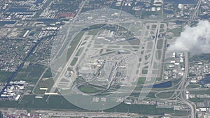 Fort Lauderdale airport aerial