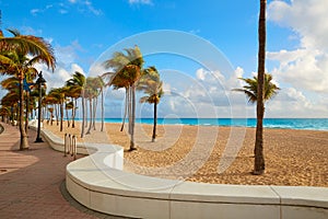 Fort Lauderdale beach sunrise Florida US