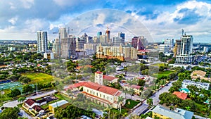 Fort Lauderdale, Florida, USA Skyline Aerial photo