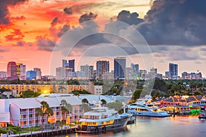 Fort Lauderdale, Florida, USA Skyline