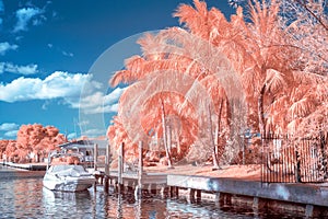 Fort Lauderdale Intracoastal in Infrared