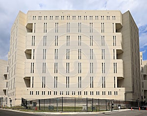 Fort Lauderdale's Main Jail with Narrow Windows