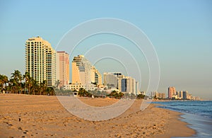 Fort Lauderdale seashore, Florida, USA