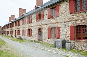 Fort Louisbourg - Nova Scotia - Canada photo