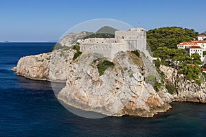 Fort Lovrijenac in Dubrovnik