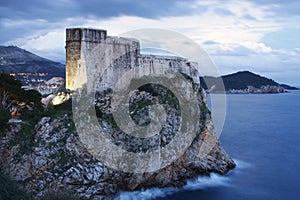 Fort Lovrijenac in Dubrovnik (Croatia)