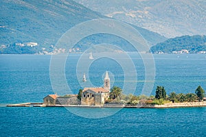 Fort Mamula, fortress on the island, Montenegro