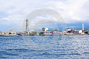 Fort of Manado from the sea, North Sulawesi