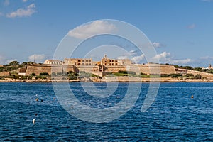 Fort Manoel on Manoel Island in Gzira, Mal