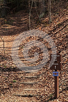 Fort McCook Trail in Cumberland Gap