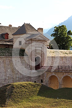 Fort of Mont-Dauphin entrance, Hautes Alpes, France