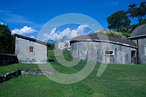 Fort Montecchio Nord,Curved initial part of the walkway that leads from the shelter to the artillery rooms. Image taken from the