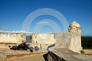 Fort near Santiago de Cuba in Cuba