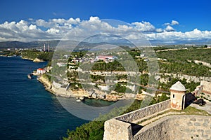 Fort near Santiago de Cuba in Cuba