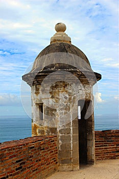 Fort in Old San Juan Puerto Rico