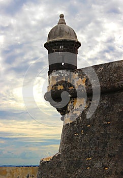 Fort in Old San Juan Puerto Rico