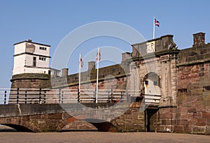 Fort Perch Rock New Brighton Wirral March 2021