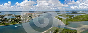 Fort Pierce Florida Panorama from the Inlet photo