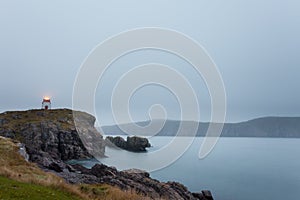 Fort Point Lighthouse Trinity Newfoundland Canada