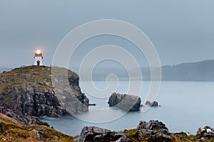 Fort Point Lighthouse Trinity Newfoundland Canada