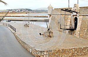 Fort Ponta da Bandeira in Lagos, Algarve, Portugal