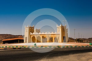 A fort replica in Mazal, Riyadh Province, Saudi Arabia