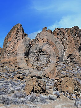 Fort Rock in Southern Oregon