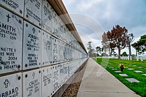 Fort Rosecrans National Cemetery in San Diego, California