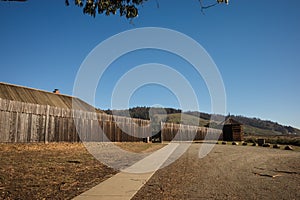 Fort Ross, Historic Russian fort at Fort Ross State Park, California