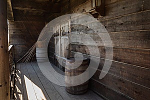 Fort Ross, Historic Russian fort at Fort Ross State Park, California photo