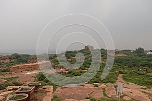 Fort ruins of Gandikota - Grand Canyon of India - Gorge - India tourism