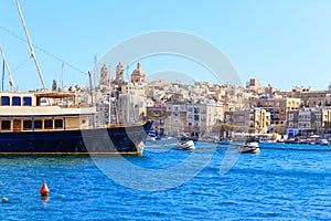 Fort Saint Angelo Gates in Citta Vittoriosa, Birgu, Malta