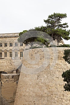 Fort Saint Elmo in capital of Malta - Valletta. Europe