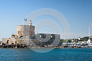 Fort Saint Nicholas, harbour of Rhodes