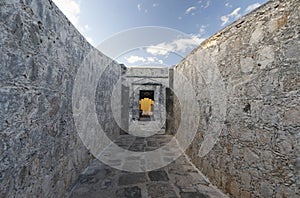 Fort of San Miguel in Mexico