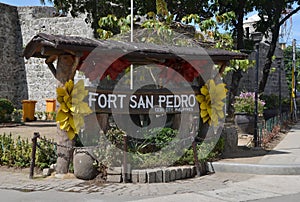 Fort San Pedro in Cebu, Philippines