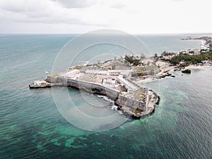 Fort San Sebastian Sao Sebastiao, Mozambique island Ilha de Mocambique, Indian ocean coast. Mossuril Bay, Nampula Province.