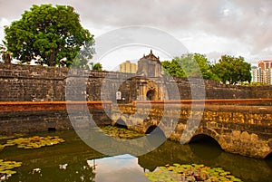 Fort Santiago in Intramuros, Manila city, Philippines