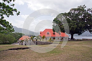 Fort Shirley in Portsmouth, Dominica, Lesser Antilles, Windward Islands, West Indies