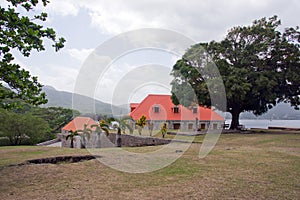 Fort Shirley in Portsmouth, Dominica, Lesser Antilles, Windward Islands, West Indies photo