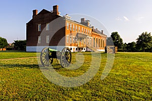 Fort Smith National Historic Site with Canon