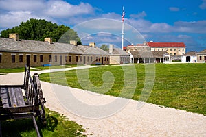 Fort snelling courtyard