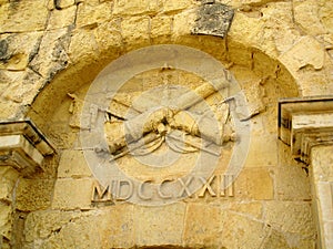 Fort St Angel in Birgu, Vittoriosa, Malta